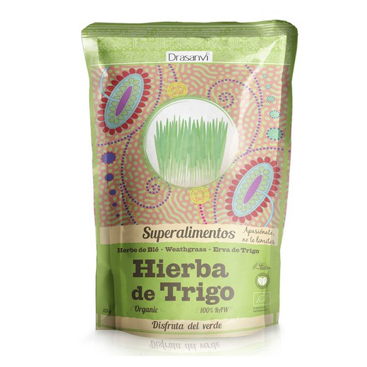 Hierba de Trigo 125 gr Doypack Superalimento de Drasanvi