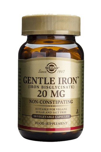 Hierro Gentle 20 mg 90 Vcaps