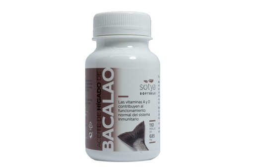 Hígado Bacalao 685  mg 110 Perlas