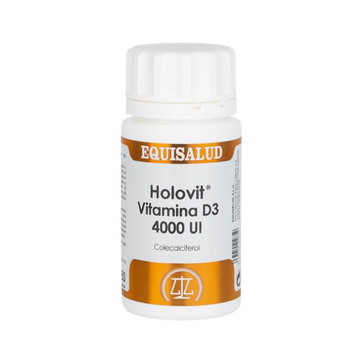 Holovit vitamina d3 4000 ui colecalciferol 50 capsulas