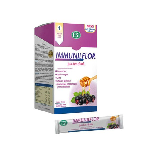 Immunilflor pocket drink 16 sobres