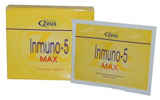 Inmuno-5 max 7gr amos x 7sobres