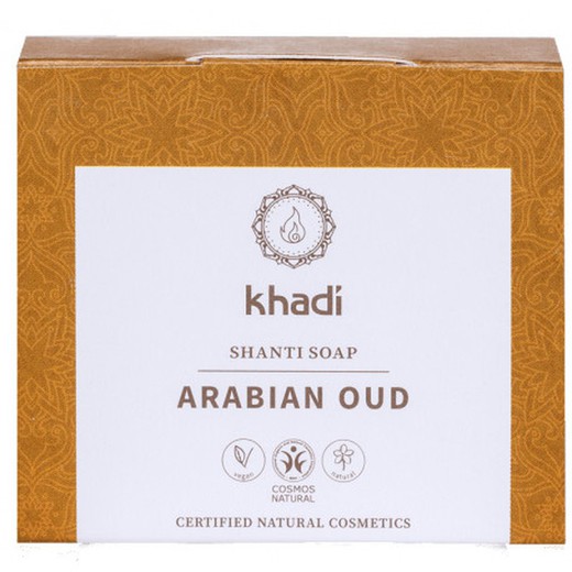 Jabón Shanti Arabian Oud-Madera de Arabia 100 gr de Khadi