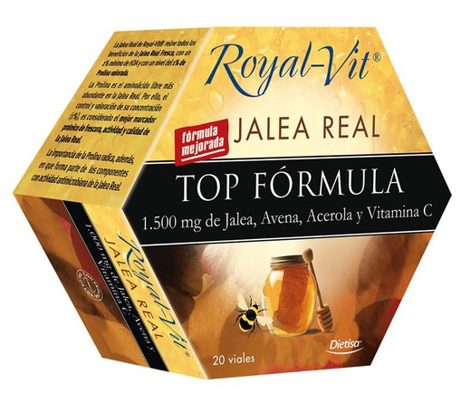 Jalea Real Royal Vit Top Formula 20 viales de Dietisa