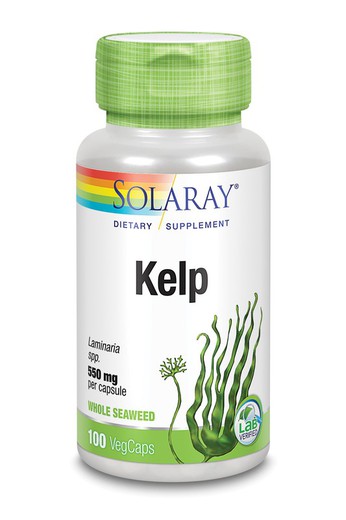 Kelp 550 mg 100 cápsulas vegetales