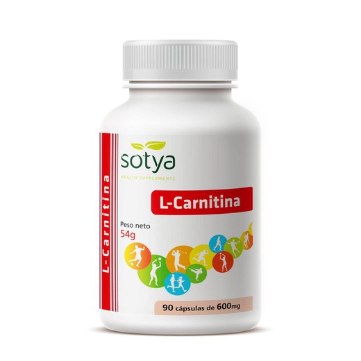 L-Carnitina 600 mg 90 cápsulas Sotya