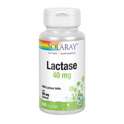 Lactase 40mg. 4000FCC 100 cápsulas de Solaray