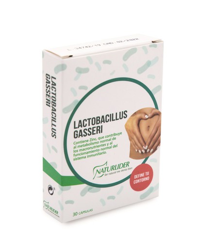 Lactobacillus gasseri 30 cápsulas vegetales