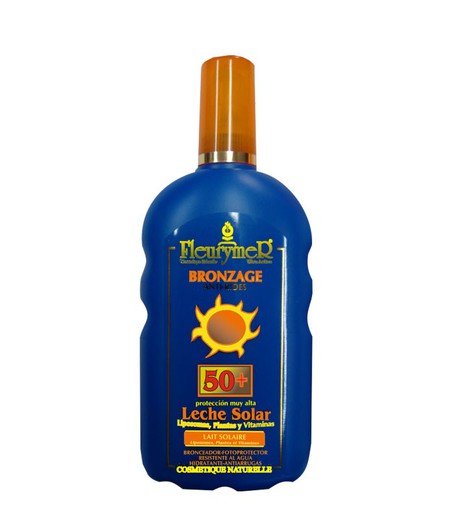 Leche Solar Corporal SPF 50+ 250 ml de Fleurymer