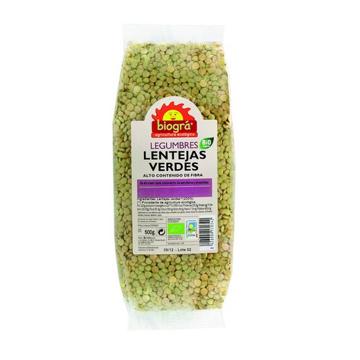 Lentejas Verdes 500g Biogra Bio