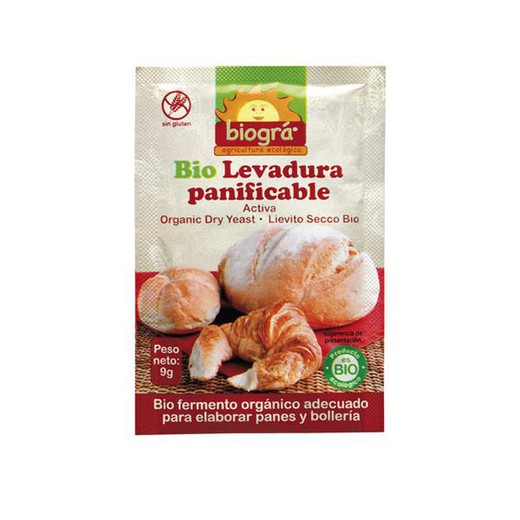 Levadura Pan En Polvo - Panificacion Biogra Bio (S