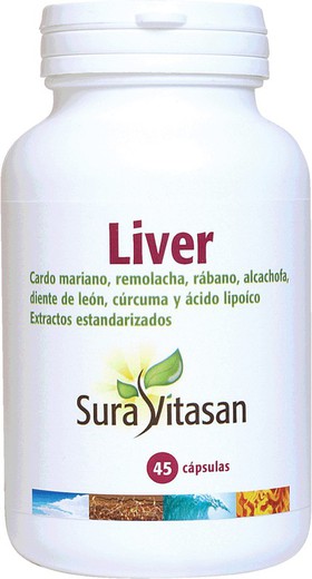 Liver 725 mg 45 cápsulas