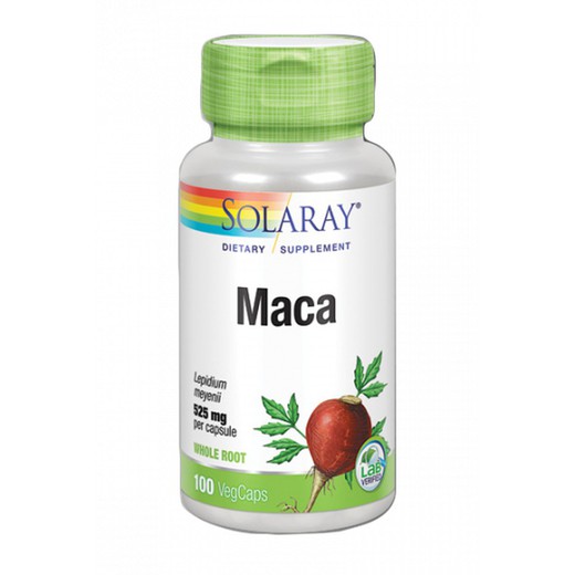 Maca 100 cápsulas de Solaray