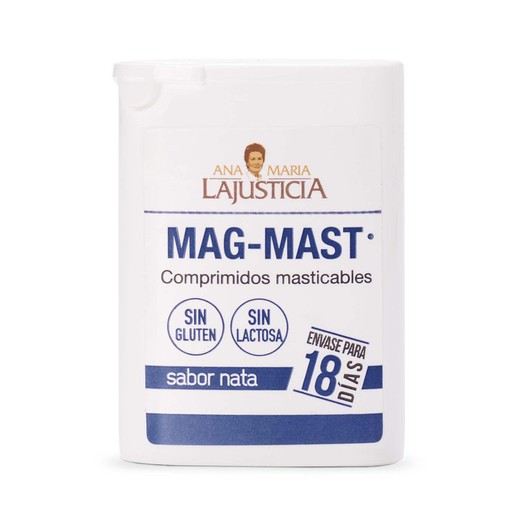 MAG-MAST 36 comprimidos masticables sabor nata de Ana María la Justicia