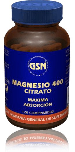 Magnesio citrato  400 120 comprimidos