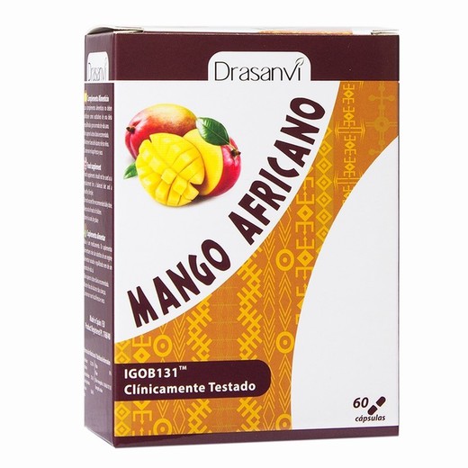 Mango africano Igob 131 60 cápsulas de Drasanvi