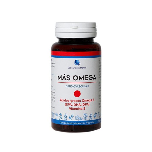 Más Omega® Punto Rojo Cardiovascular 90 perlas de Mahen