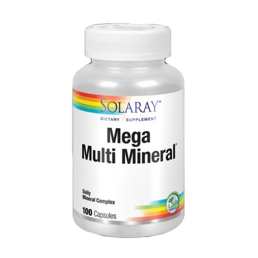 Mega Multi Mineral -120 cápsulas de Solaray