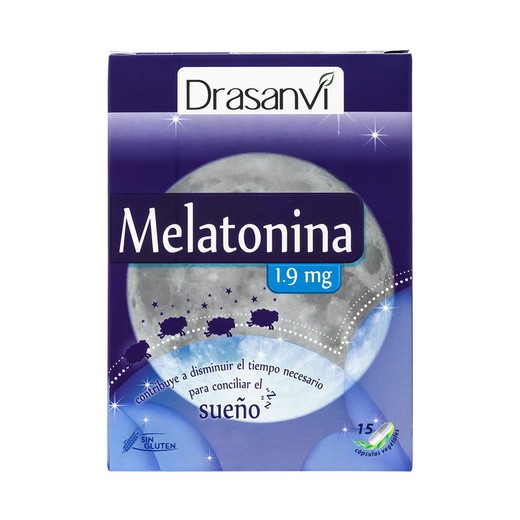 Melatonina pocket 15 cápsulas 1,9 mg