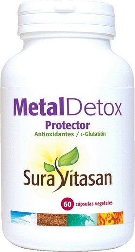 Metal Detox Protector 60 cápsulas de Sura-Vitas