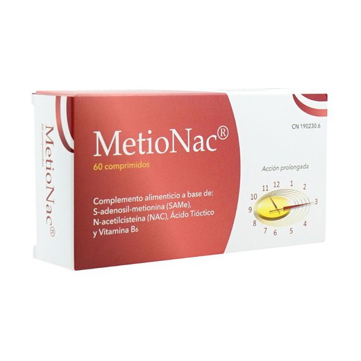 METIONAC 60 comprimidos