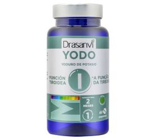 Mineral Yodo 200mcg 60 comprimidos Drasanvi