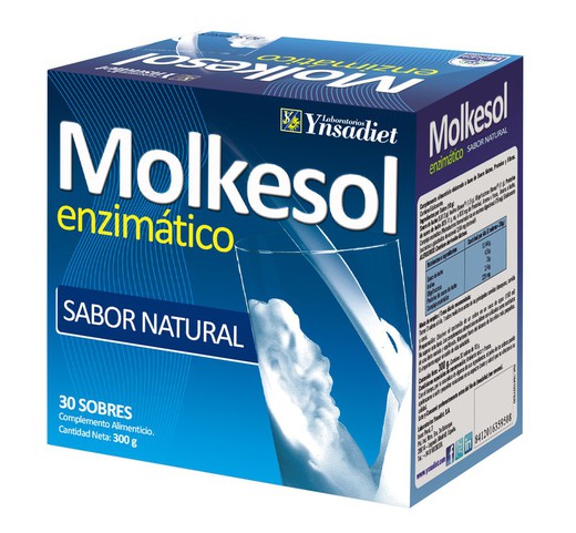 Molkesol B natural enzimático 30 sobres