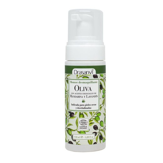 Mousse Desmaquillante Aceite de Oliva Ecocert Bio de Drasanvi