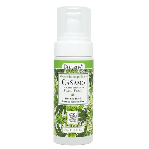 Mousse Desmaquillante Cañamo Ecocert Bio 150 ml de Drasanvi