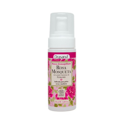 Mousse Limpiador Desmaquillante Rosa Mosqueta Drasanvi