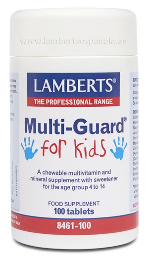 Multi guard for kids 100 tabletas