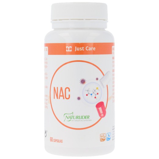 Nac 600 mg  N ACETIL CISTEINA 60 cápsulas