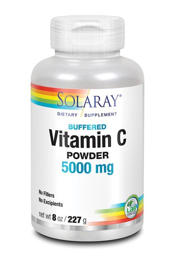 Buffered Vitamina C polvo 5000 mg 227 gr