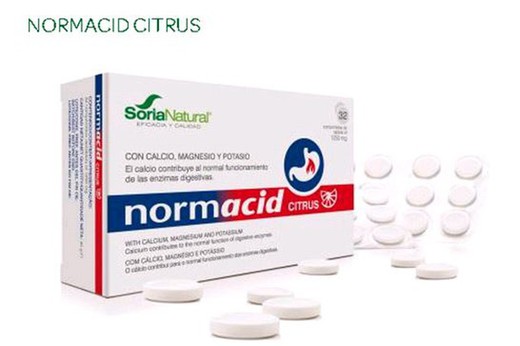 Normacid citrus 32 comprimidos  x 1250 mg