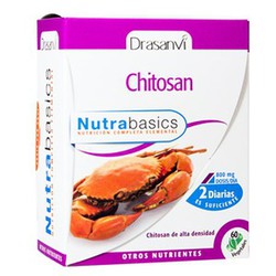 Nutrabasics - Chitosan 60 cápsulas de Drasanvi