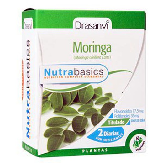 Nutrabasics - Moringa 60 cápsulas de Drasanvi