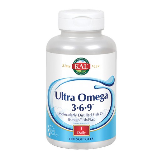 Ultra Omega 3-6-9 100 perlas Kal