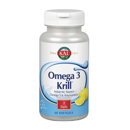 Omega 3 Krill 500mg de Kal