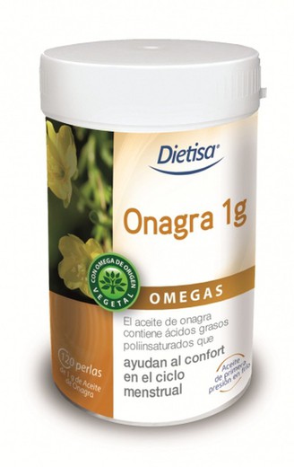 Onagra 1 Mujer 1000MG 120 perlas Dietisa