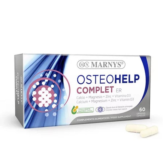 Osteohelp Complet Er 60 cápsulas de Liberación prolongada de Marnys