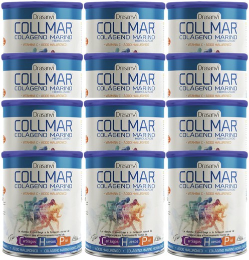 Pack 12 Collmar Marino Hidrolizado con Vitamina C y Ac. Hialurónico de Drasanvi