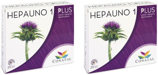 pack 2 Hepauno plus 20 viales Conatal