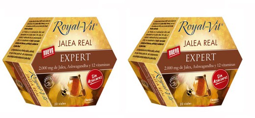 Pack 2 Jalea Real Royal-Vit Expert de Dietisa