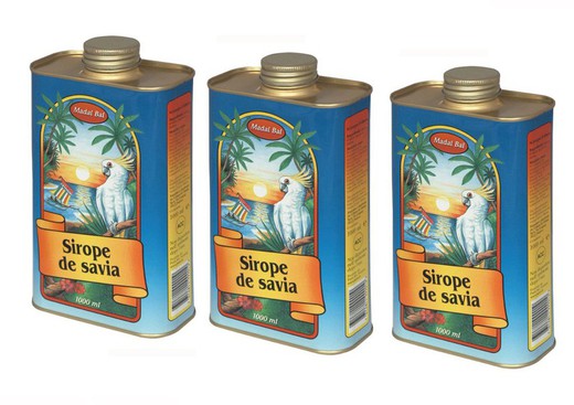 Pack 3 Sirope de Savia 1L Madal Bal