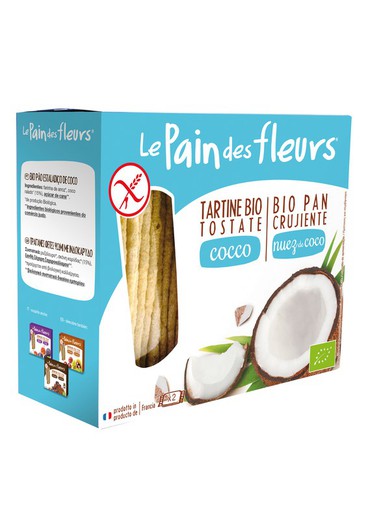 Le Pain des fleurs con Coco Sin Gluten Bio 150 gr