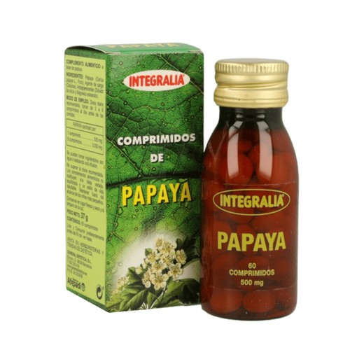Papaya 60 comprimidos 500mg Integralia