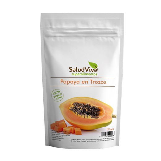 Papaya En Trozos 125 Grs.