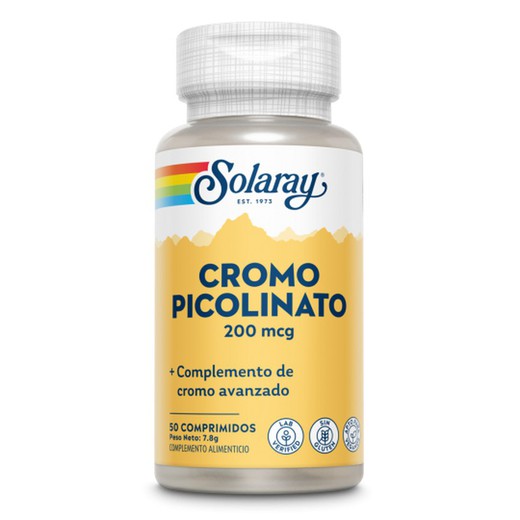 Picolinato de Cromo de Solaray