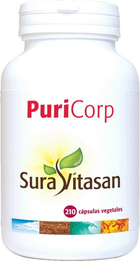 Puri-corp 500 mg 210 cápsulas