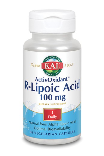 R - lipoic A Activoxidant tm 60 cápsulas